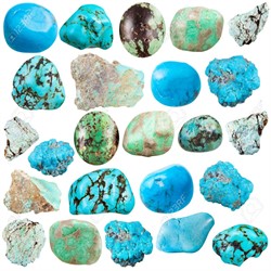 انواع سنگ فیروزه از لحاظ رنگ